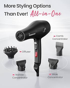 Amazon.com : Dekuri Professional Ionic Hair Dryer AC Motor